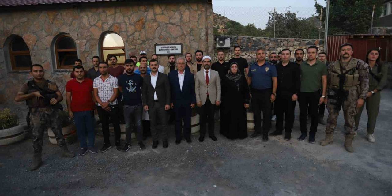 Şehit Polis Çelikhas’ın Adının Verildiği Mescit İbadete Açıldı