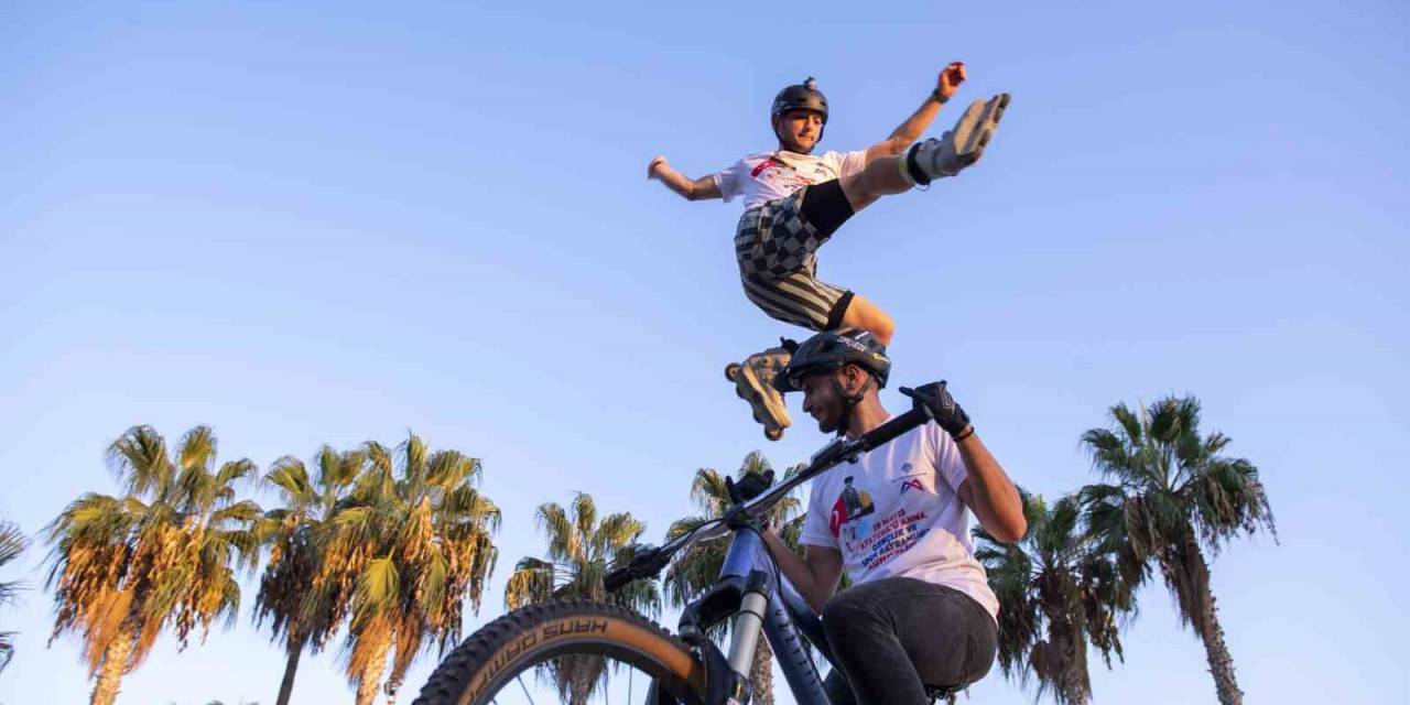 Mersin’de Kaykay, Scooter Ve Paten Şöleni