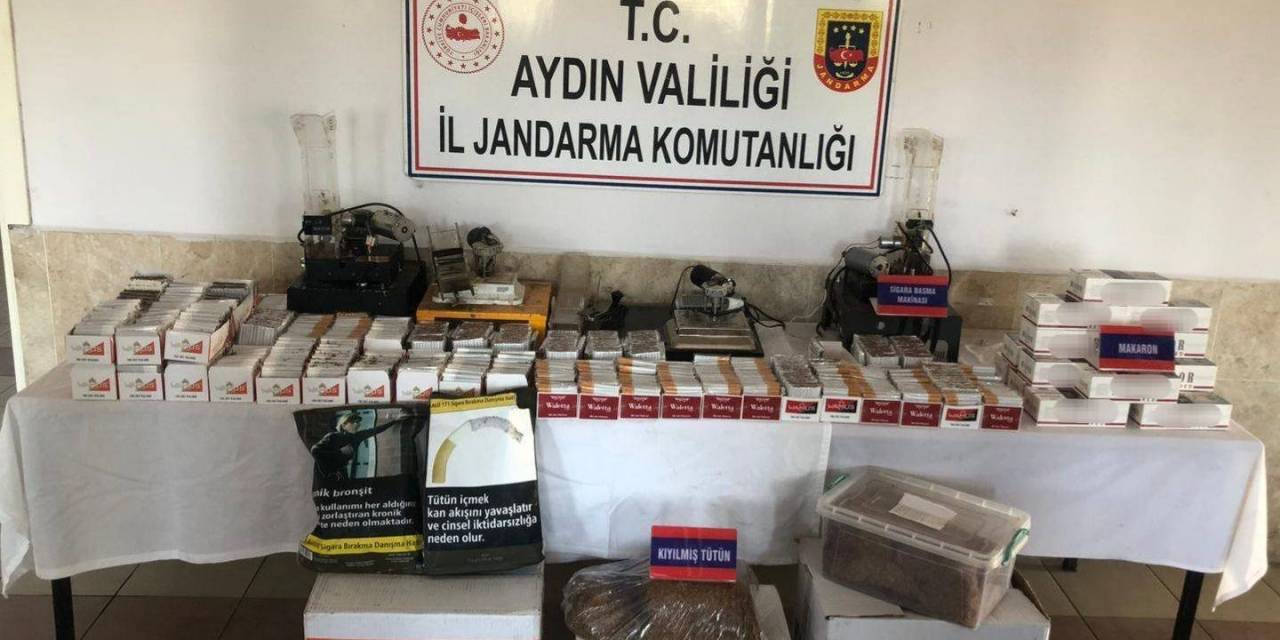 Aydın’da 45 Bin 840 Makaron Ele Geçirildi