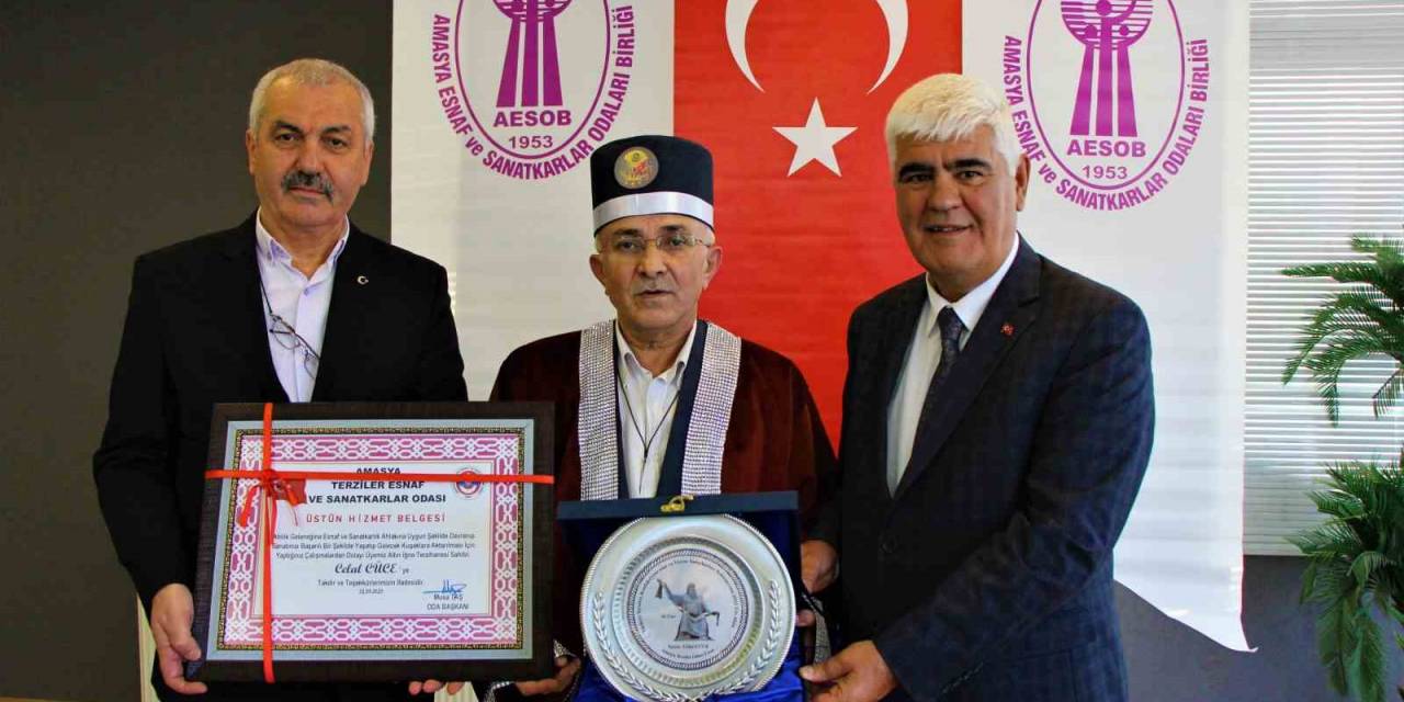 Terziler Federasyonu Amasyalı Celal Cüce’yi ‘Yılın Ahisi’ Seçti