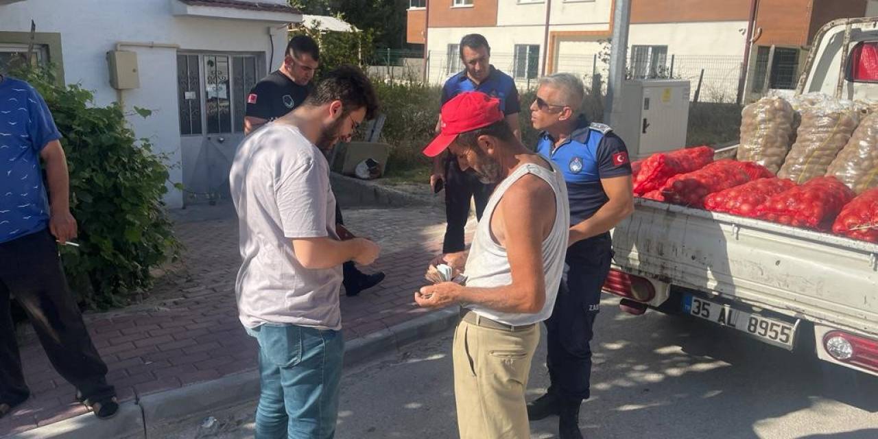 Zabıta Amiri, Soğan Ve Patates Çuvallarını Tartınca Şok Oldu