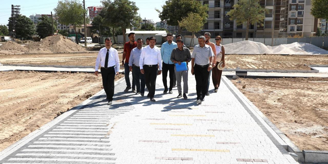 Karatay’a 110 Bin Metrekarelik Alanda 35 Yeni Park Daha Kazandırılıyor