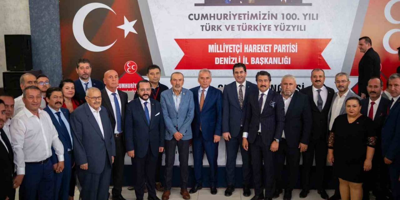 Mhp İl Başkanı Yılmaz; “Yerel Seçimlerde Denizli’ye Mhp Ve Cumhur İttifakı Damgası Vuracağız”