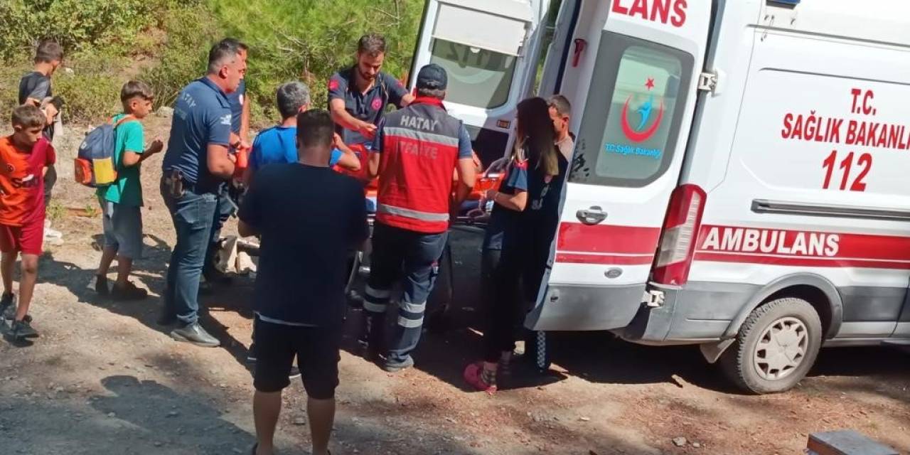 Hatay’da Motosiklet Kazası: 1 Yaralı