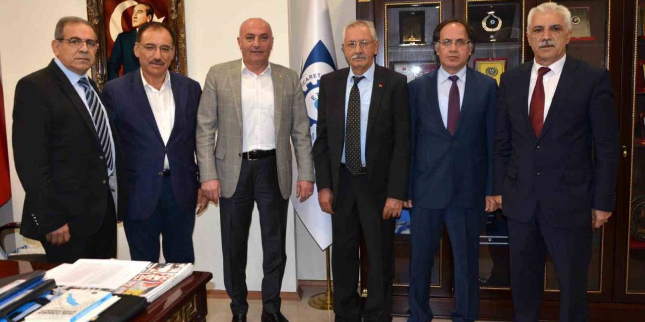 Esav Yönetiminden Başkan Özakalın’a Ziyaret