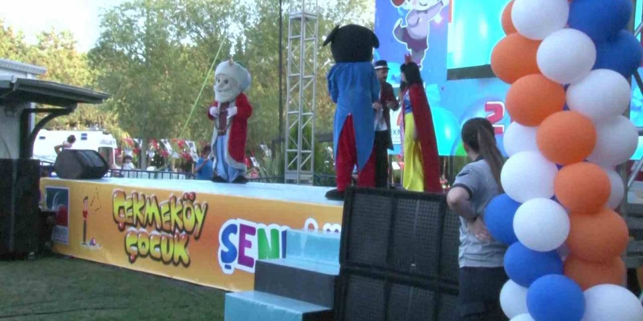 Çekmeköy Çocuk Şenliği’nde Çocuklar Doyasıya Eğlendi