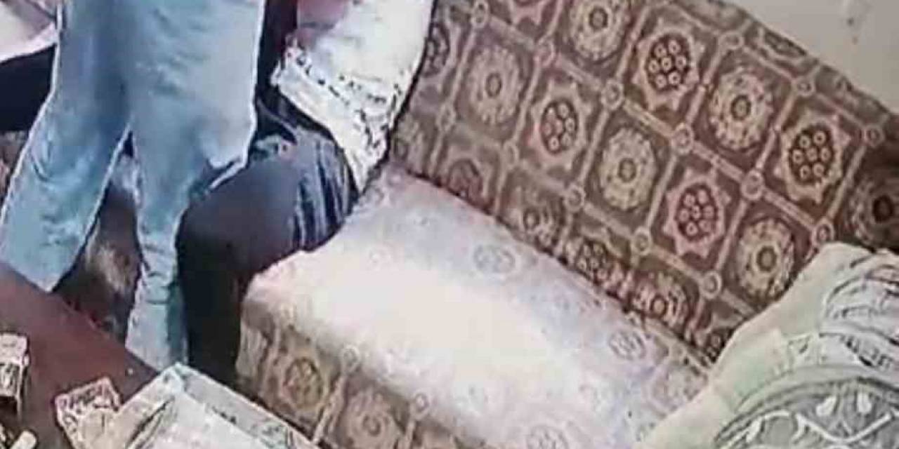 Hırsız Çalışana Patron Dayağı Kamerada: Elinden Zor Kurtuldu