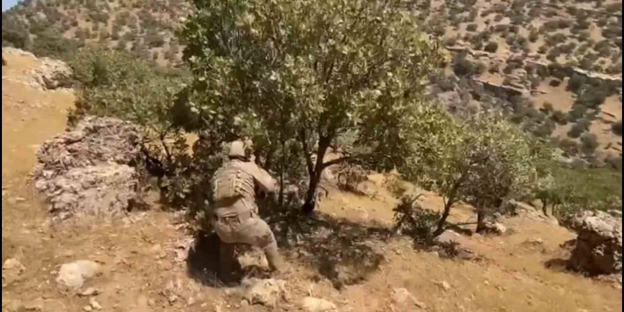 Bölücü Terör Örgütüne Ait Çok Sayıda Silah Ve Mühimmat Ele Geçirildi