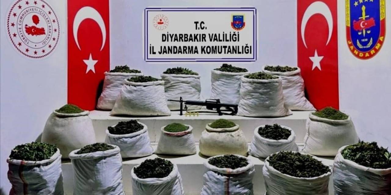 Diyarbakır’da Milyonlarca Kök Kenevir Ve 1,5 Ton Esrar Ele Geçirildi