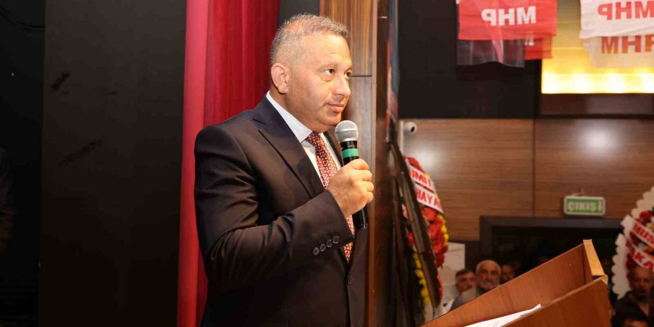 Mhp Gölbaşı İlçe Başkanlığına Musa Şahin Seçildi
