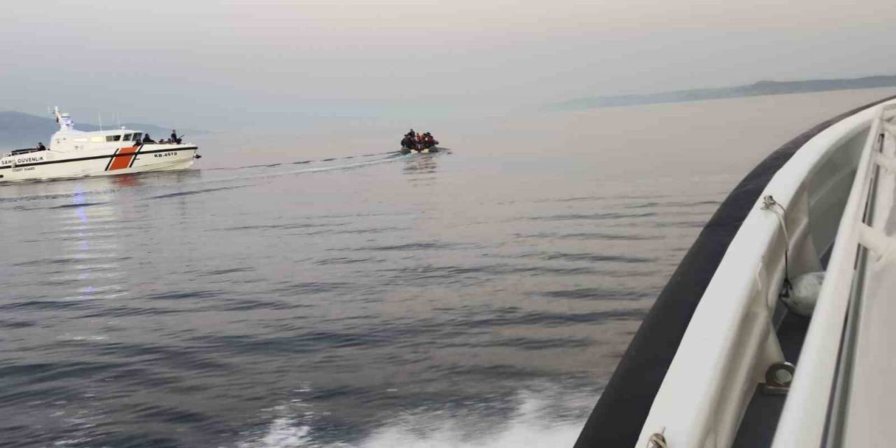 Ayvacık Açıklarında 78 Kaçak Göçmen Yakalandı