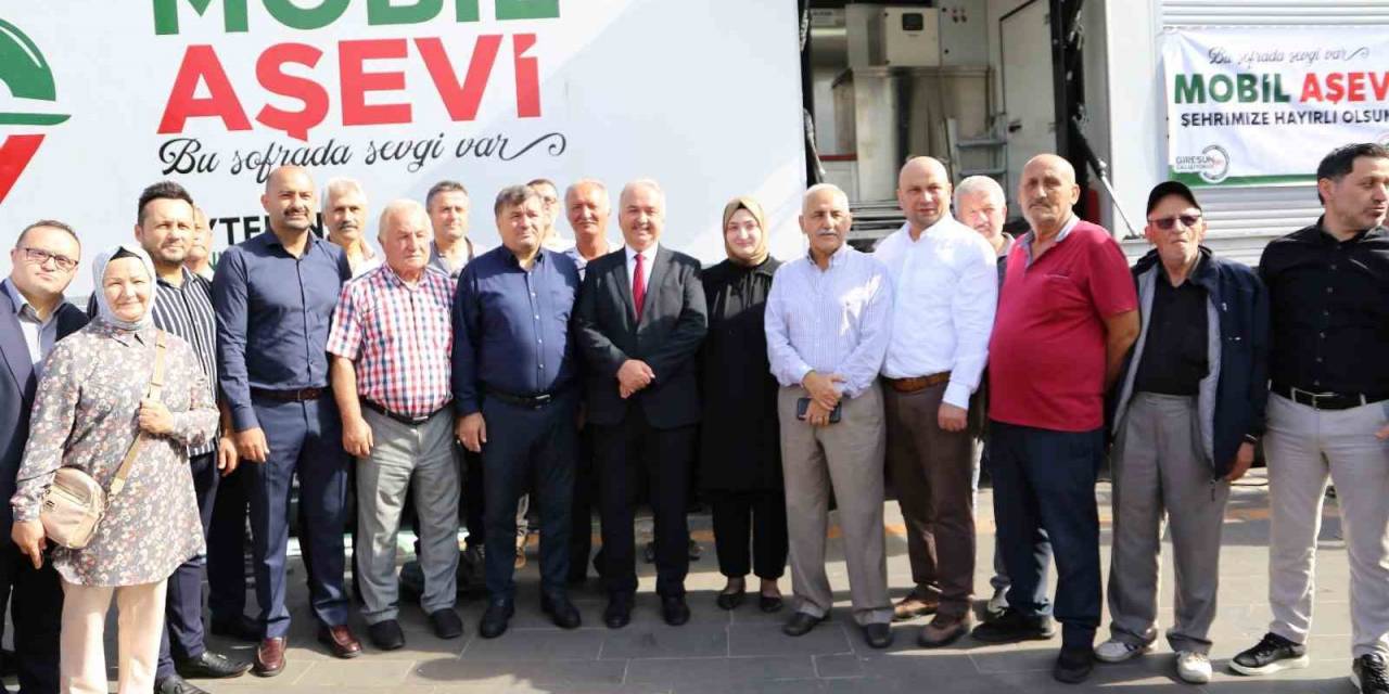 Giresun Belediyesi Yeni Mobil Aşevi’ni Tanıttı
