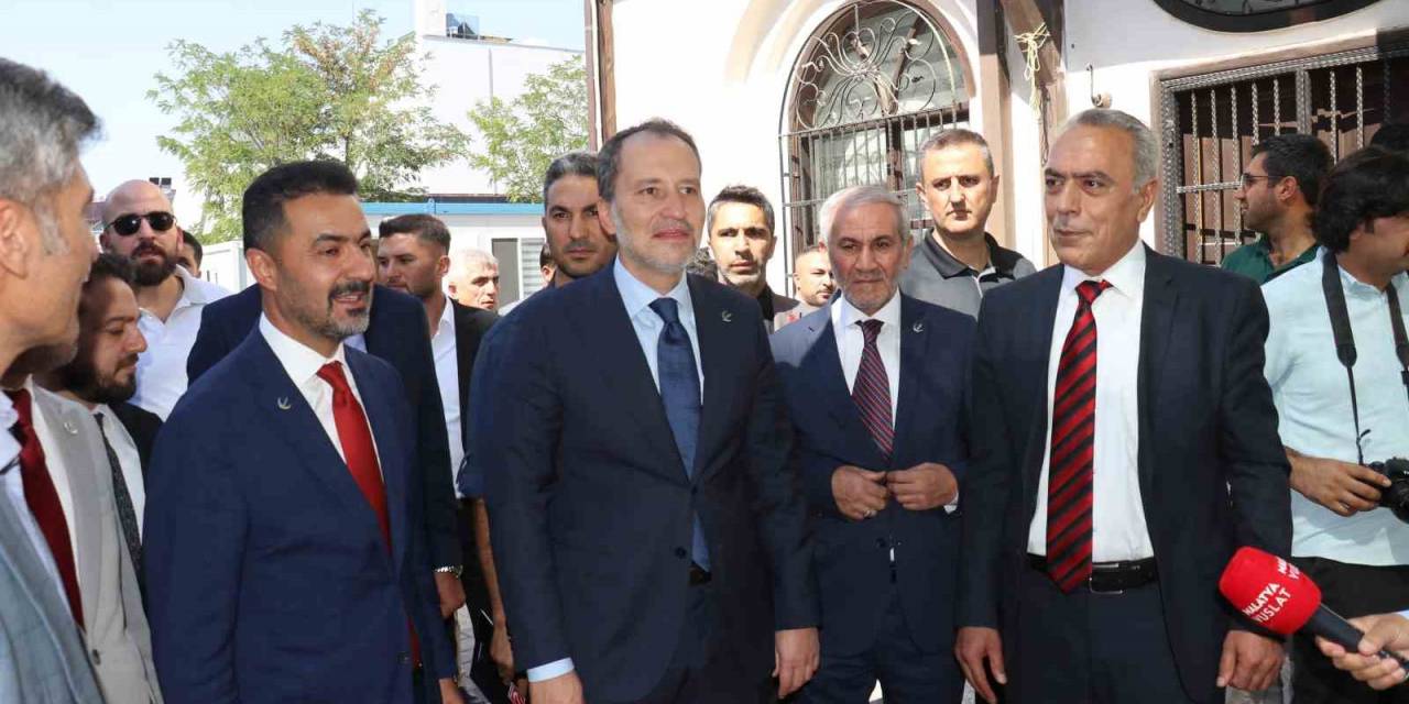 Yrp Genel Başkanı Erbakan Deprem Bölgesi Malatya’da