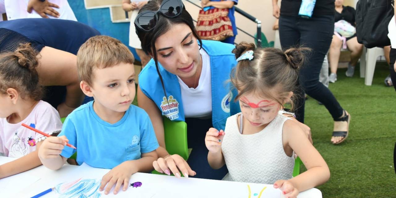 Yenişehir Belediyesi Ekipleri Hatay’da Çocuklarla Buluştu