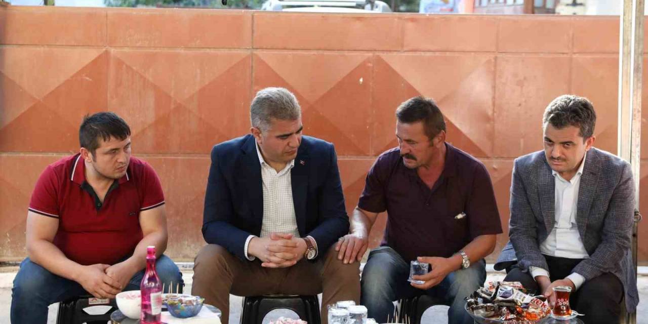 Vali Aslan Taziyede Bulundu