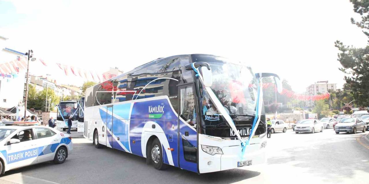 Kâmil Koç’un Erzurum Acentesi Filosunu 13 Adet Otobüs İle Güçlendirdi