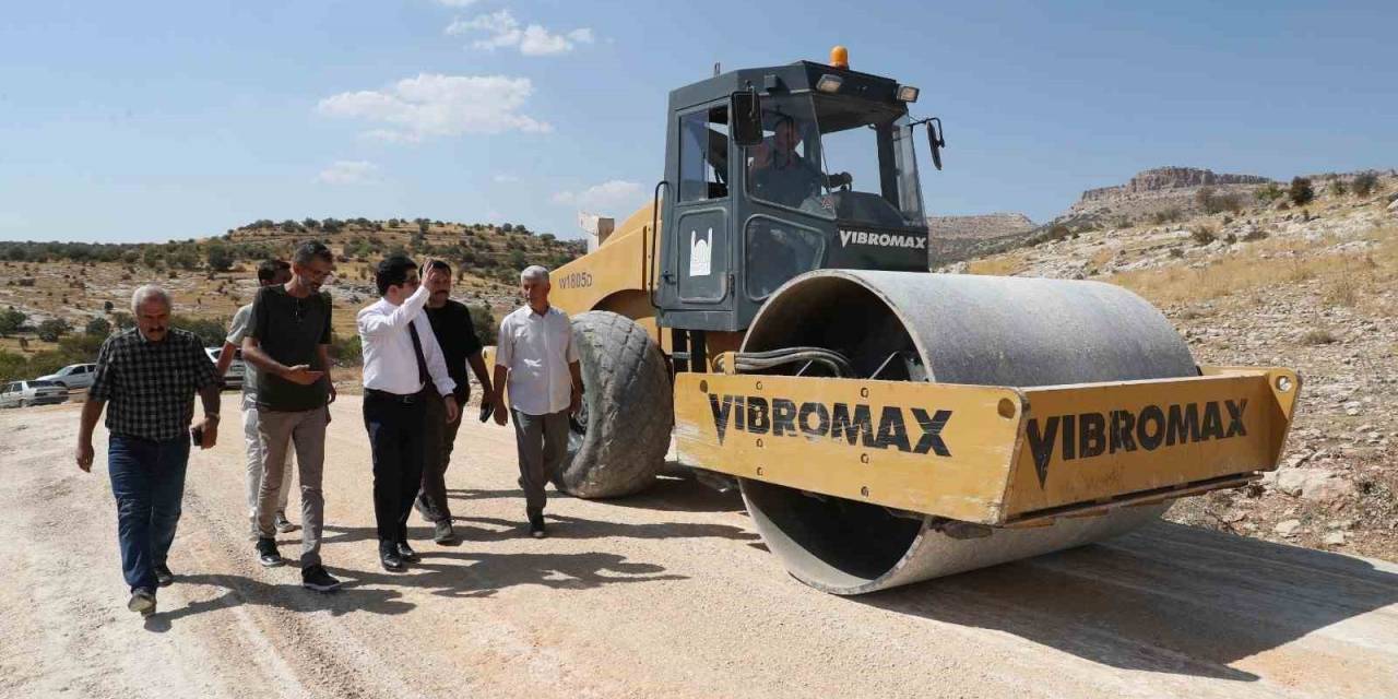 Mardin’de 4 Yıldır Yapılamayan Yolda Çalışmalar Başlatıldı
