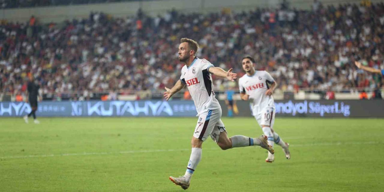 Trendyol Süper Lig: Hatayspor: 0 - Trabzonspor: 1 (İlk Yarı)