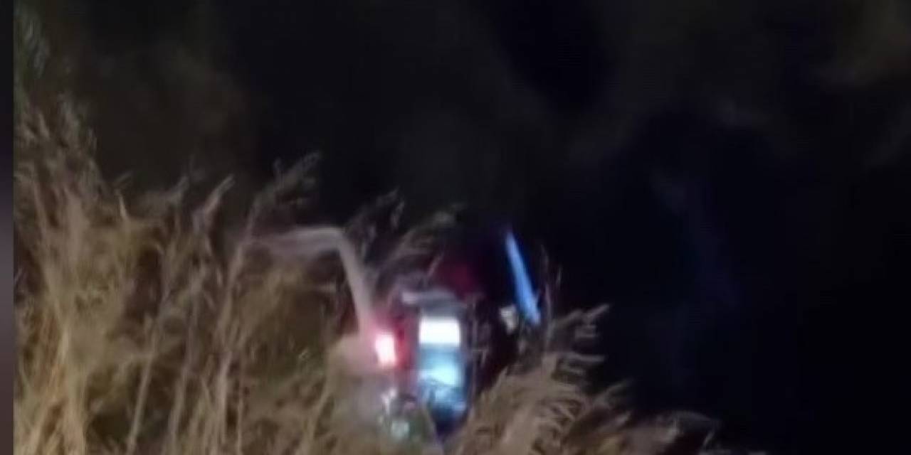 Adana’da Otomobil Uçuruma Uçtu: 2 Yaralı
