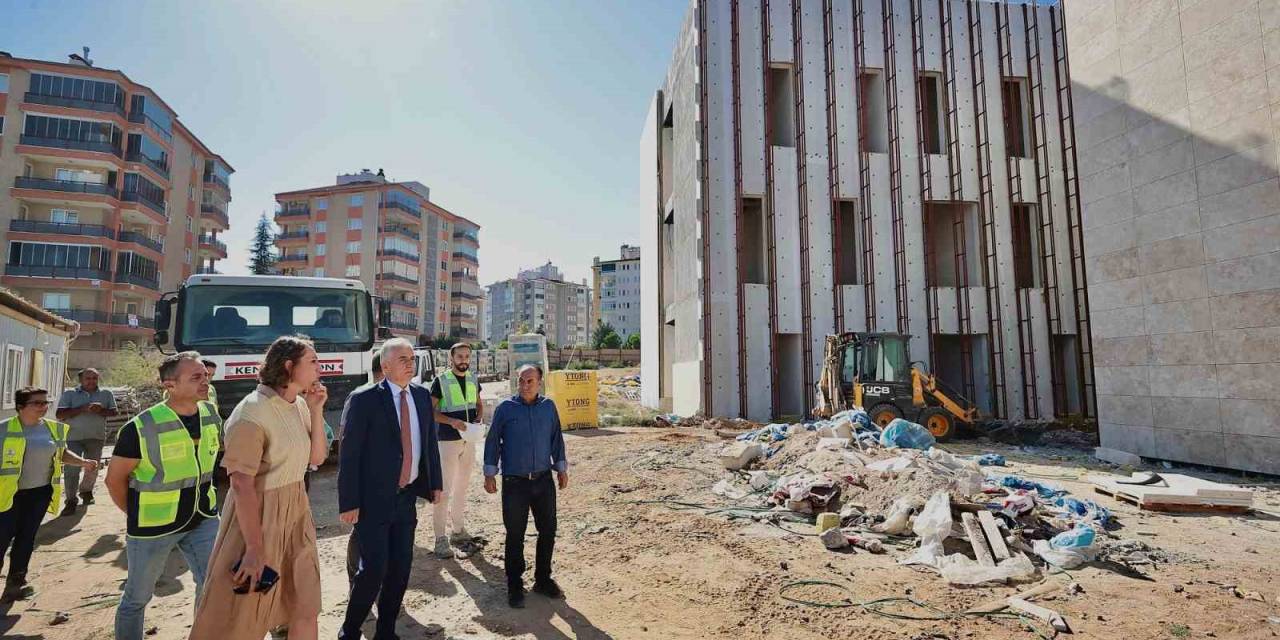 Denizli’de Engelsiz Spor Ve Yaşam Merkezi Yükseliyor