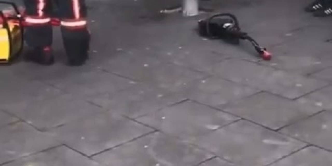 Spor Aletine Sıkışan Genci İtfaiye Ekipleri Böyle Kurtardı