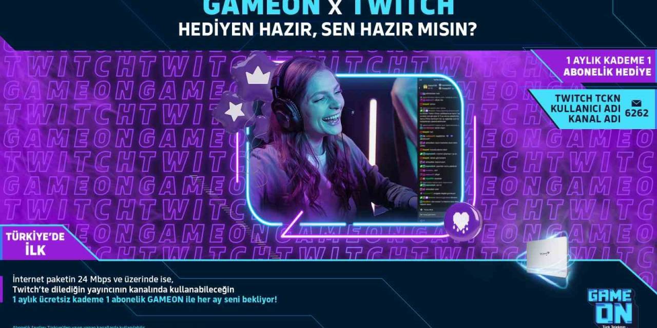 Türk Telekom Gameon’dan Önde Gelen Yayın Platformuyla Yeni İş Birliği