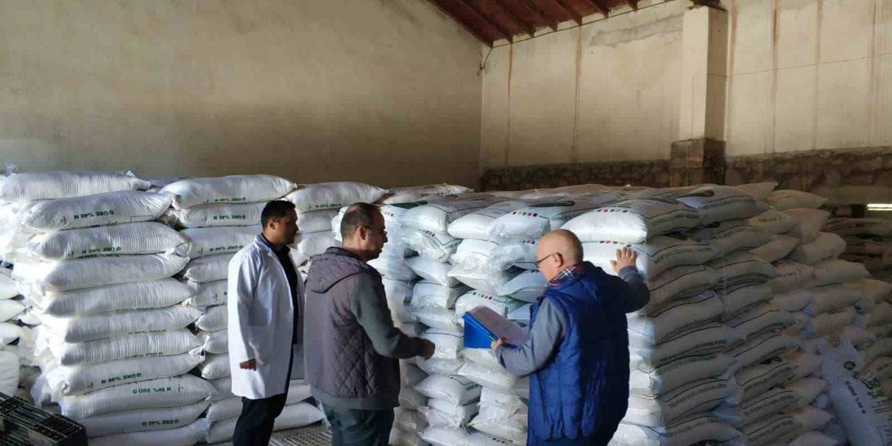 Beyşehir’de Gübre Bayisi Olan İşyerleri Denetlendi