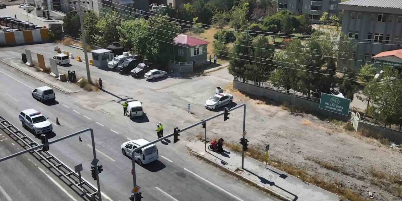 Bitlis’te Dron Destekli Trafik Denetimi Yapıldı