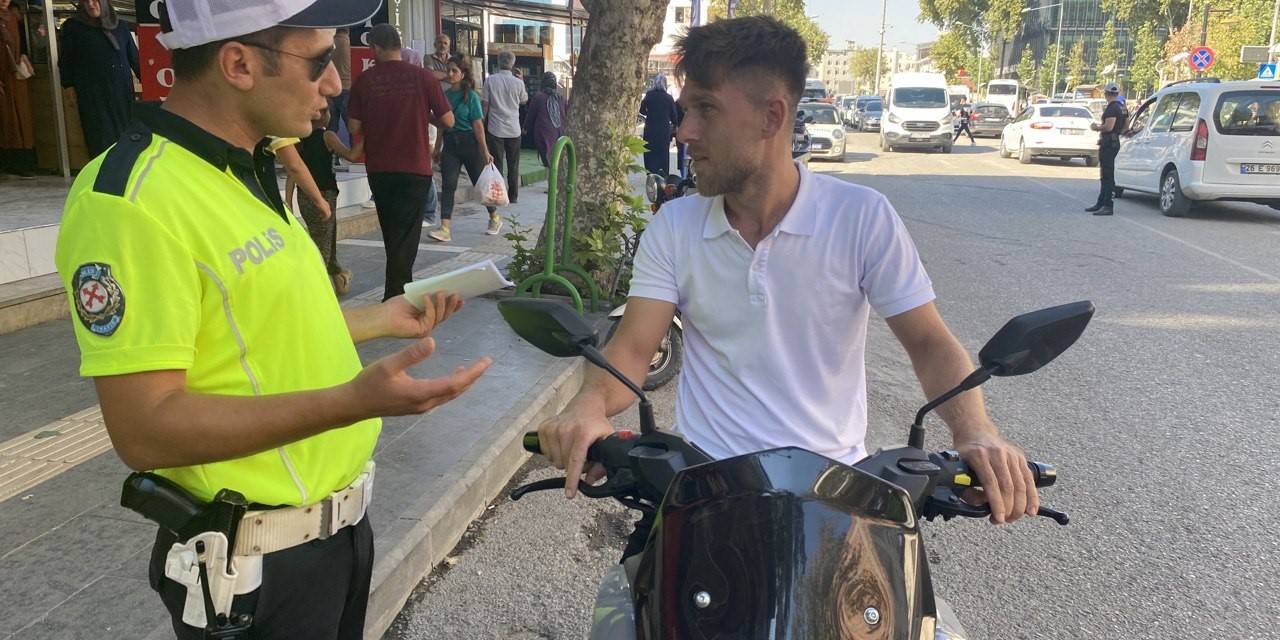 Adıyaman’da, ‘Kask’ Denetimi Yapıldı