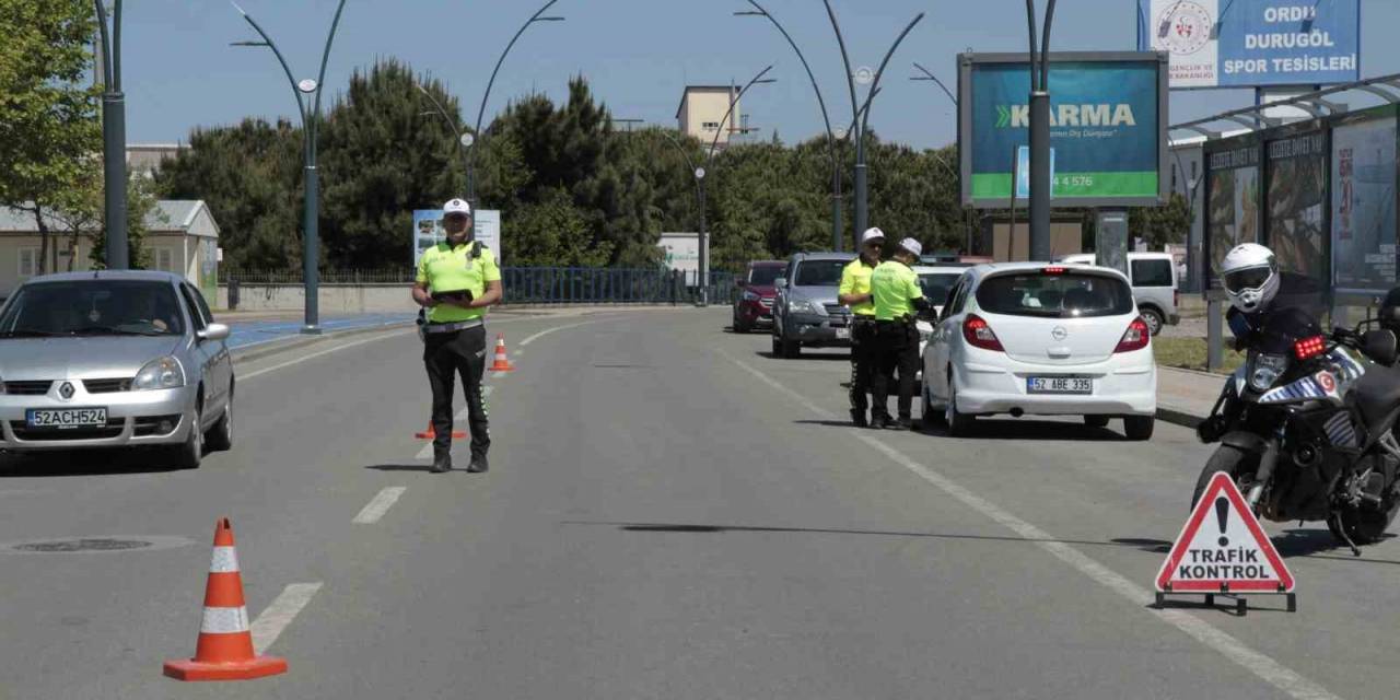 Ordu’da Bir Haftada 14 Binden Fazla Araç Denetlendi
