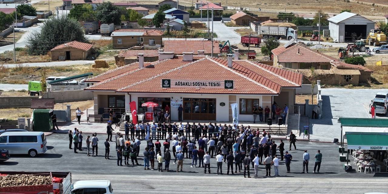Karatay’da Ağsaklı Sosyal Tesisi Hizmete Açıldı