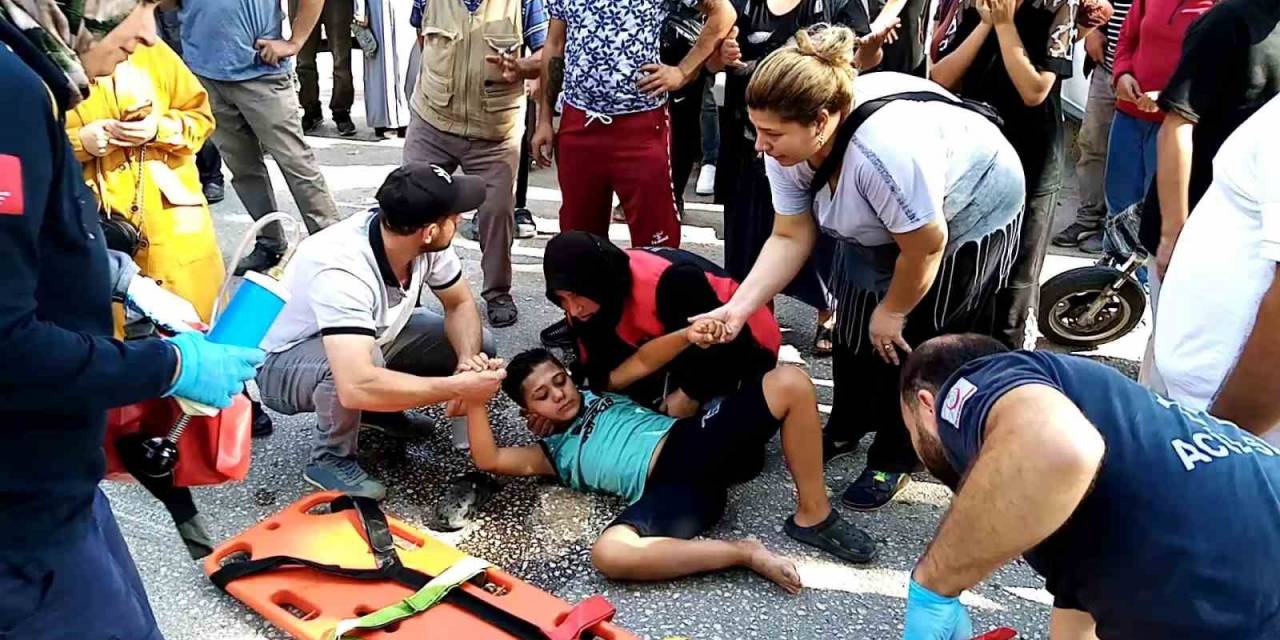İnegöl’de Trafik Kazası: 1 Çocuk Yaralandı