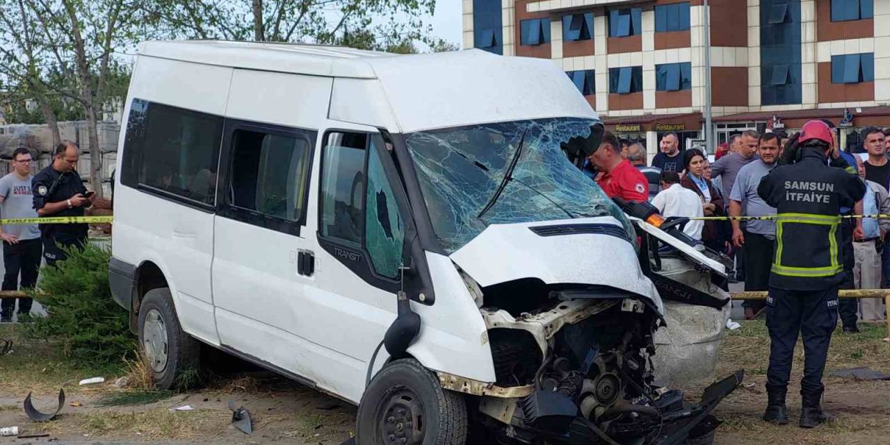 Samsun’da Tır Öğrenci Servisi İle Çarpıştı: 1 Ölü, 6 Yaralı