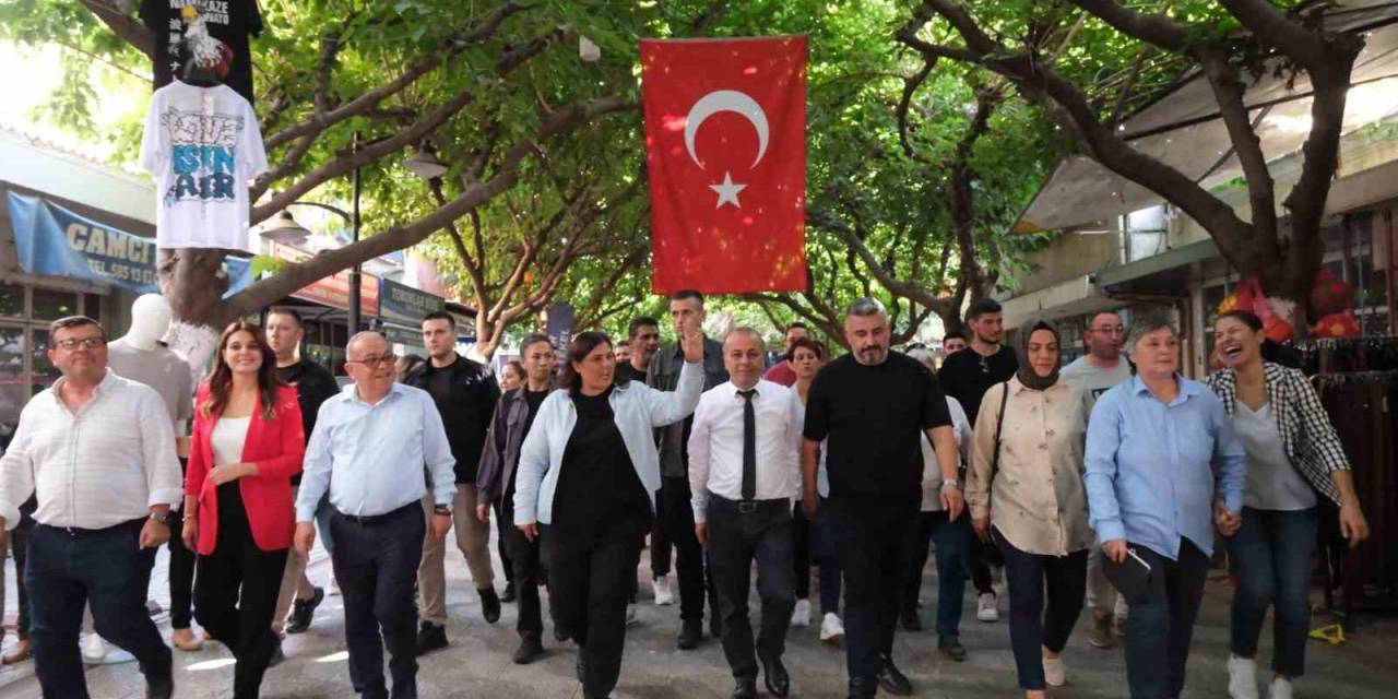 Başkan Çerçioğlu İncirliova’da Vatandaşlarla Bir Araya Geldi