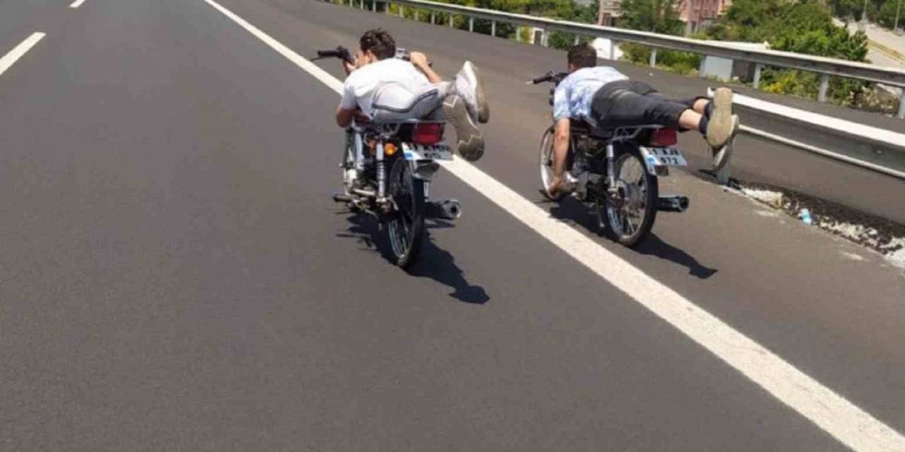 Canını Hiçe Sayan Motosiklet Cambazlarına Rekor Ceza