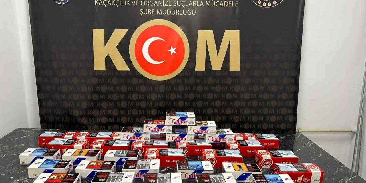 Kütahya’da 8 Bin Adet Makaron Ele Geçirildi
