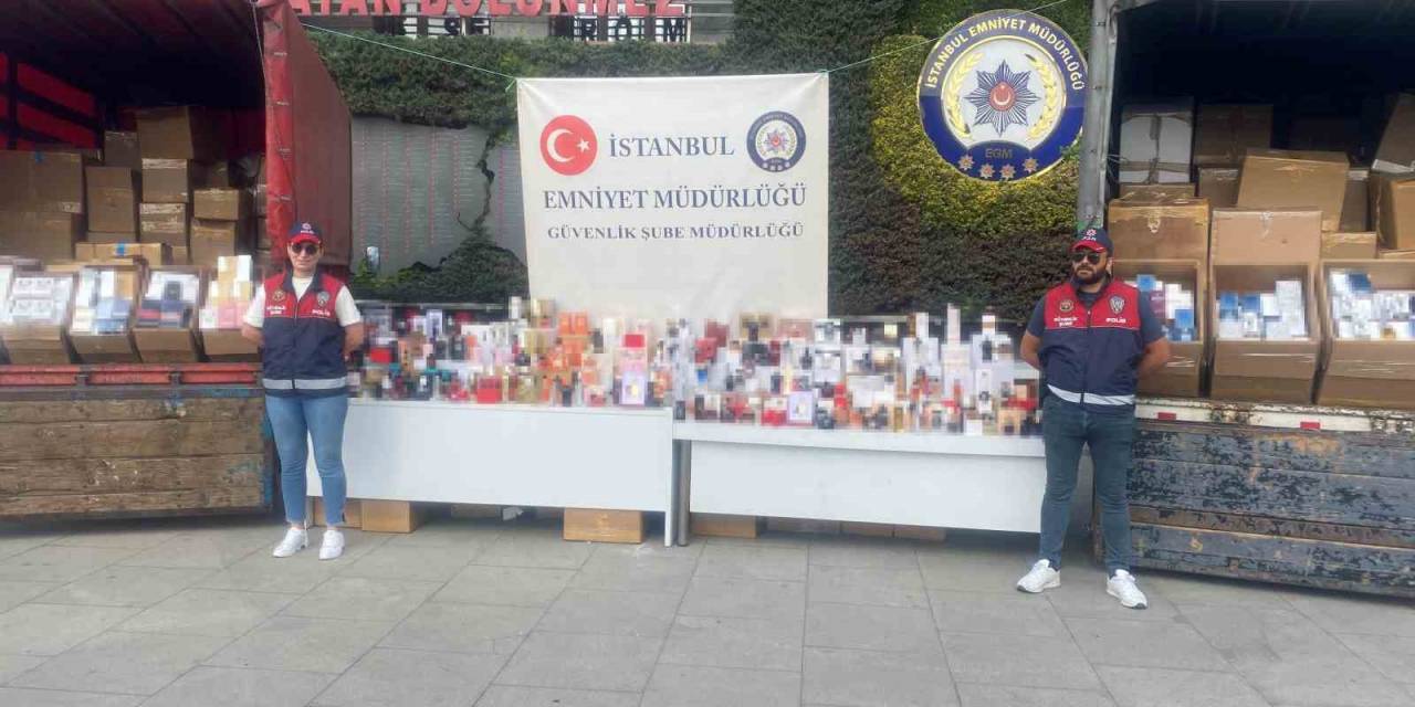 İstanbul’da 40 Milyon Liralık Sahte Parfüm Operasyonu