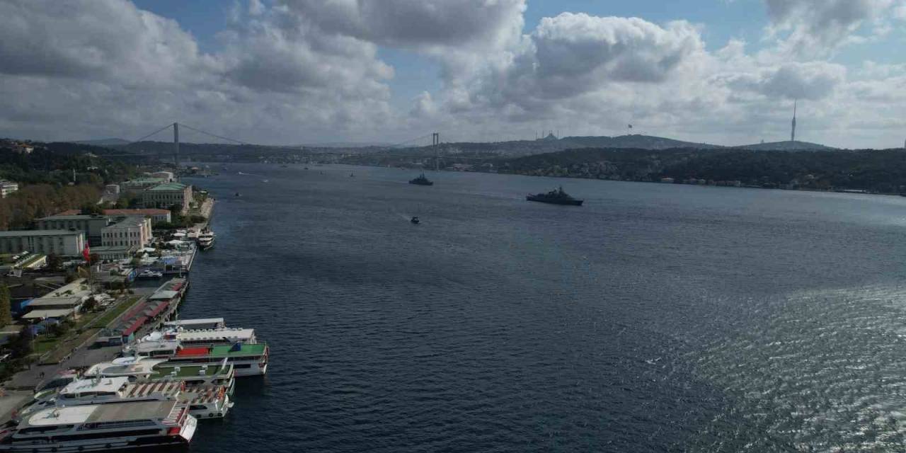 Preveze Deniz Zaferi’nin 485’inci Yıldönümünde 15 Savaş Gemisi Boğaz’dan Geçti