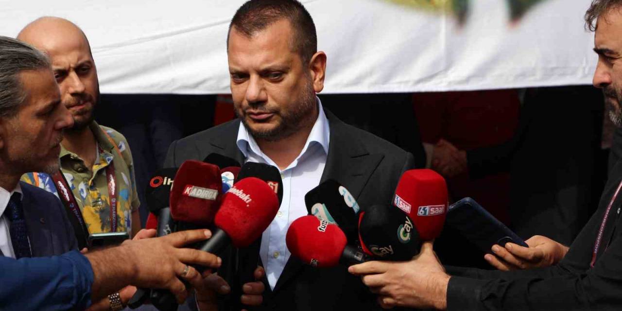 Ertuğrul Doğan: “Hatayspor Maçı Trabzonspor’a Yakışmayan Bir Mağlubiyet Oldu”