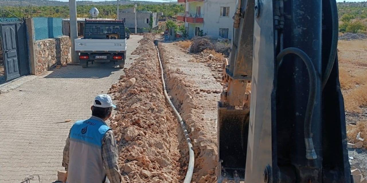 Dargeçit’te Yeni Yerleşim Alanlarında İçme Suyu Çalışmaları Tamamladı