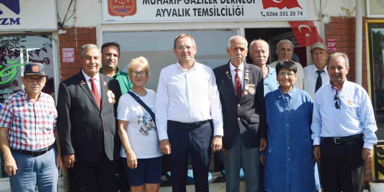 Ayvalık’ta Başkan Ergin’den Gazilere Büyük Sürpriz