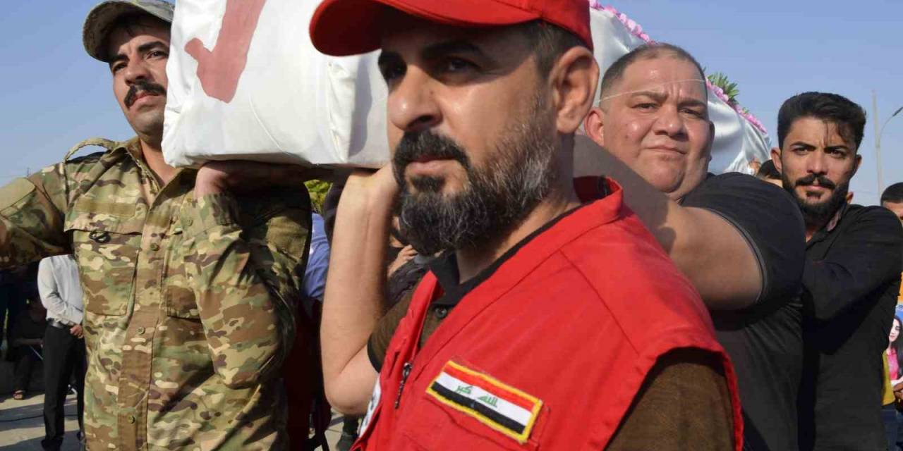 Musul’daki Yangın Faciasında Ölen 144 Kişi Defnedildi