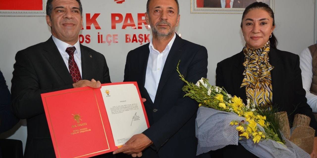 Patnos’ta Ak Parti İlçe Başkanlığına Çetin Taşdemir Atandı