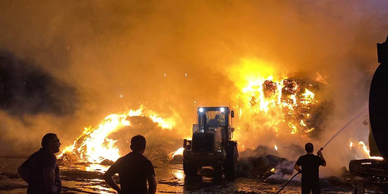 Gönen Osb’de Büyük Yangın Meydana Geldi