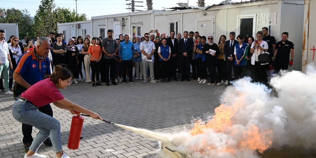 Osmaniye’de Gençlere Afet Eğitimi Verildi