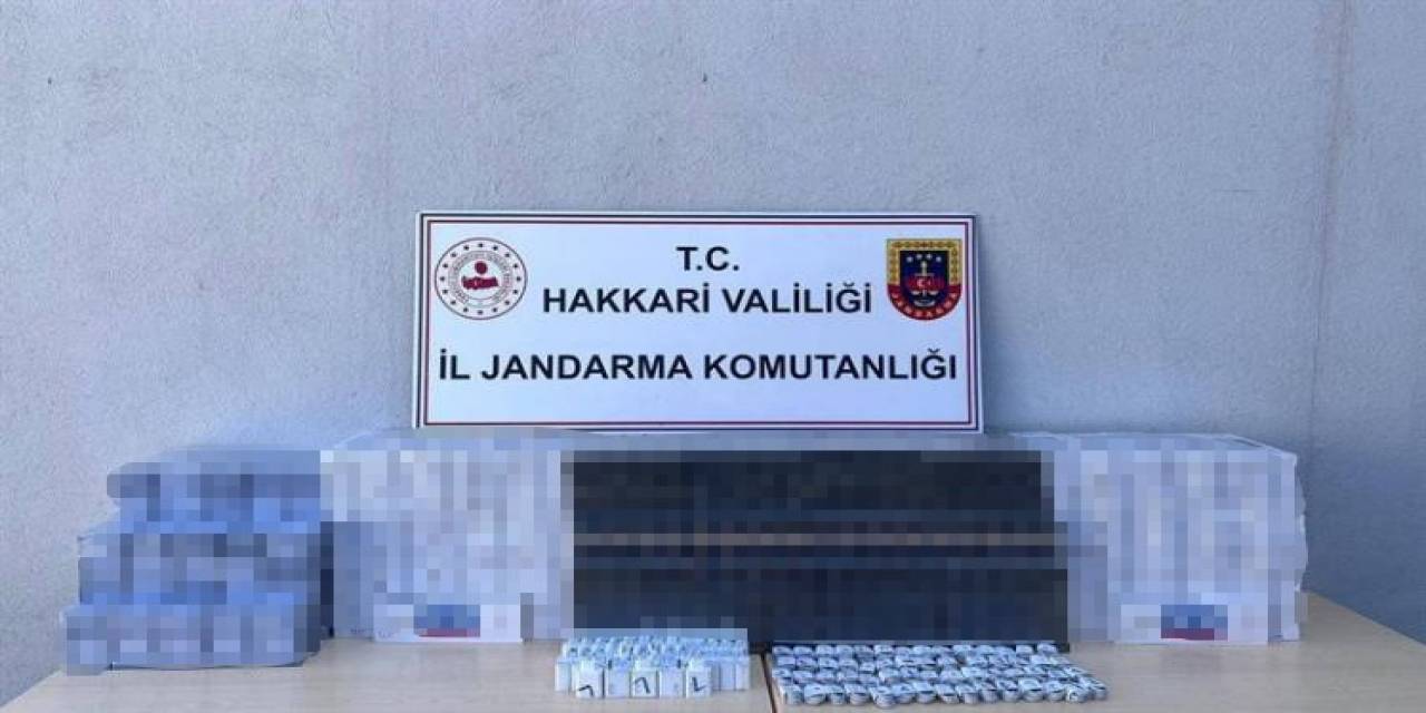 Hakkari’de Kaçakçılık Operasyonu