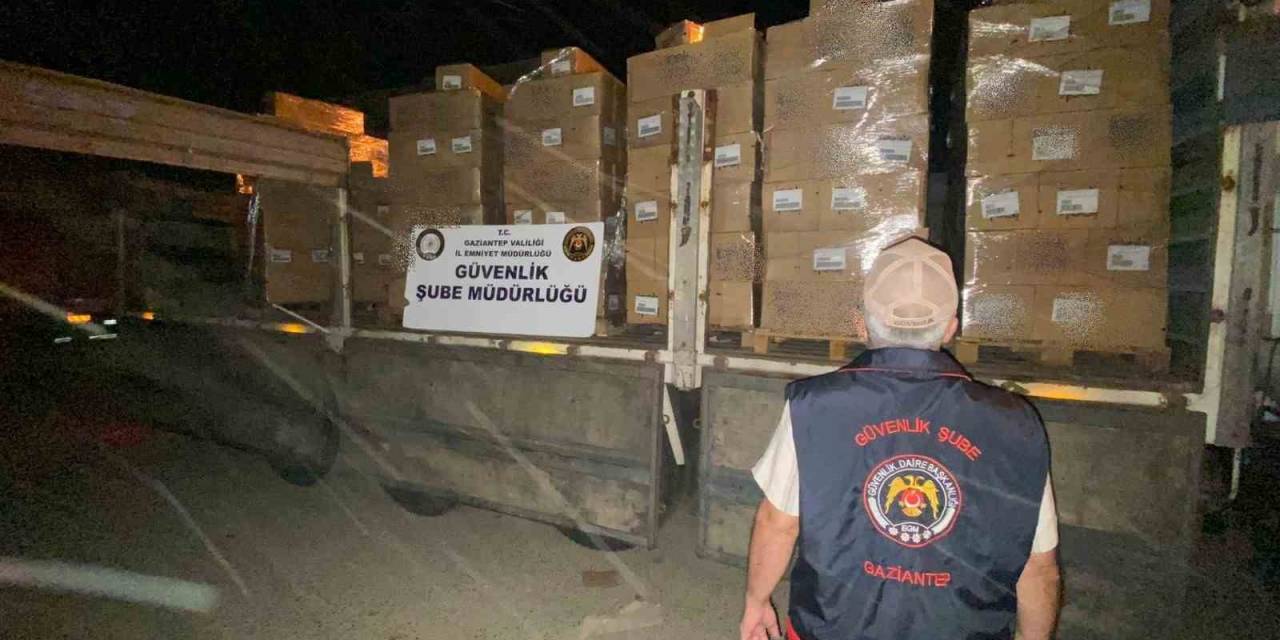 Gaziantep’te 4 Milyon Liralık Taklit Ürün Ele Geçirildi