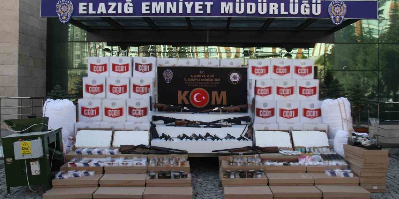 Elazığ’da ’sis Operasyonu’: 7 Gözaltı