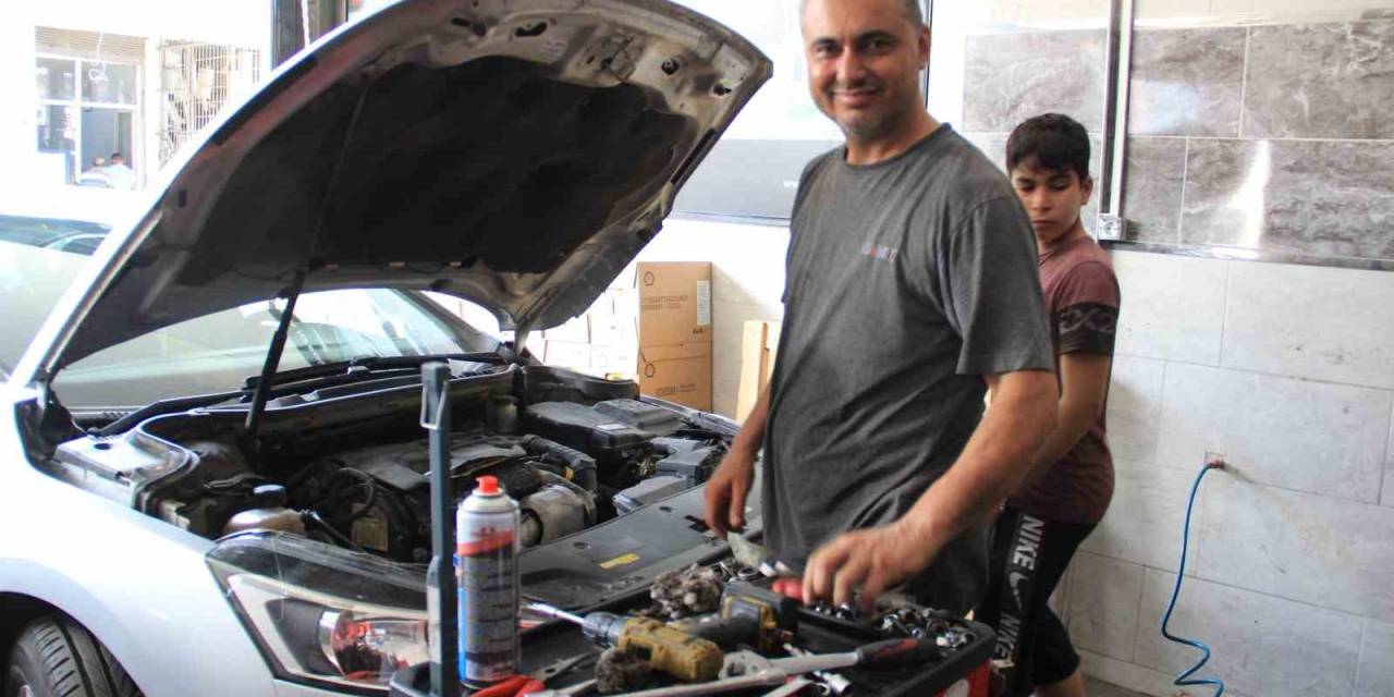 Araçlar Kıymete Bindi, Sanayi Esnafının Yüzü Güldü