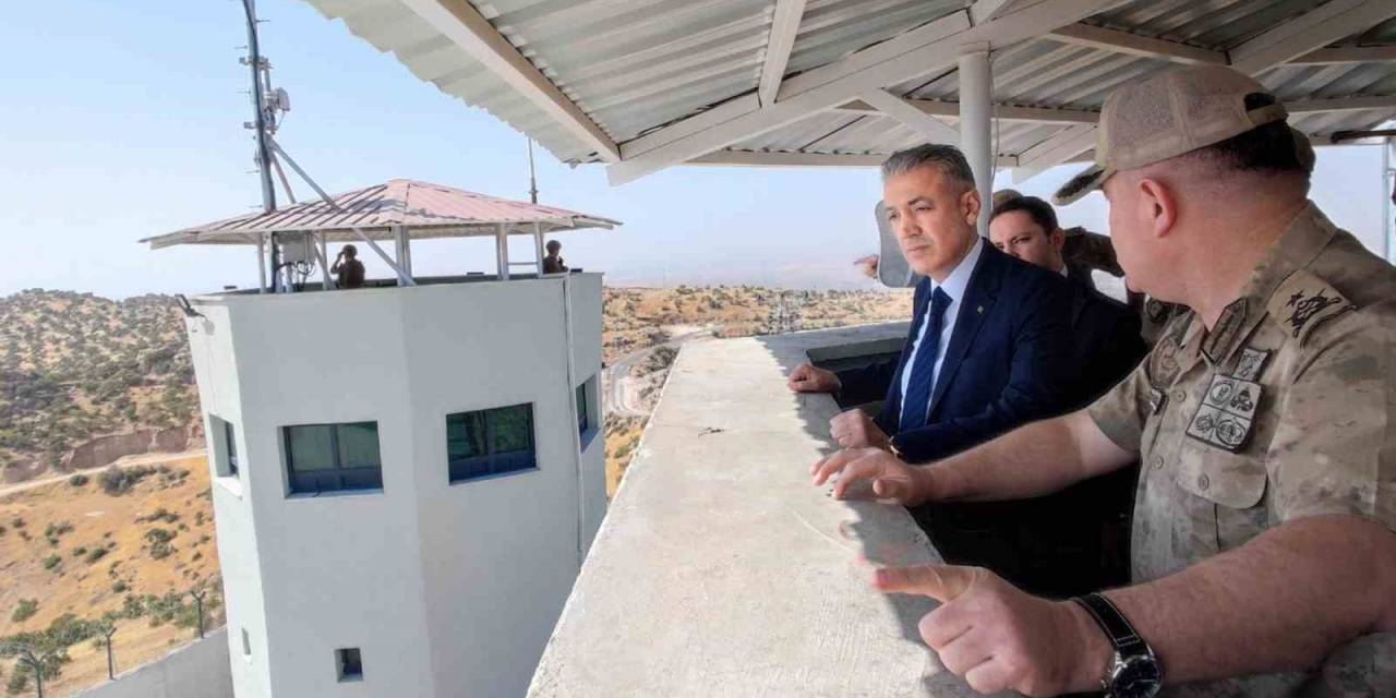 Vali Tuncay Akkoyun, Bagok Kırsalı Dibek Üs Bölgesini Gezdi